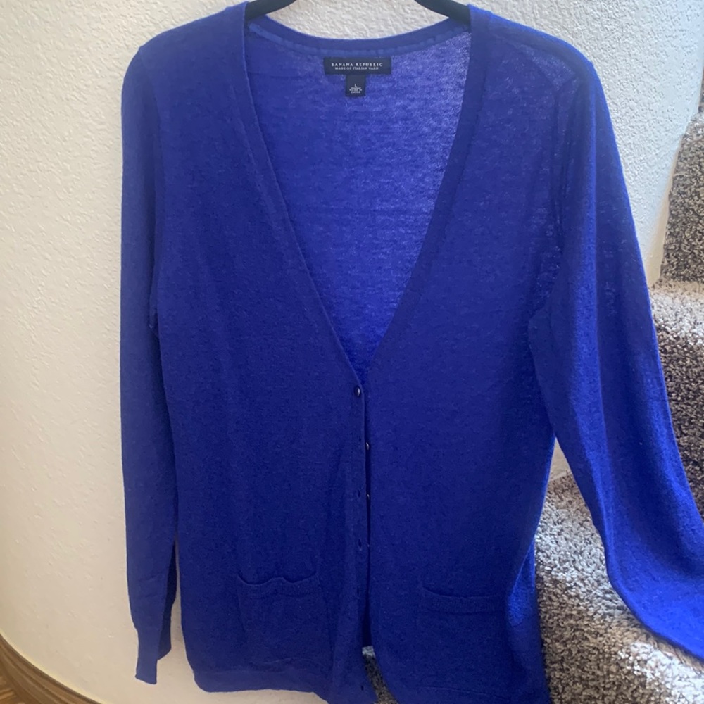 Banana Republic blue sweater